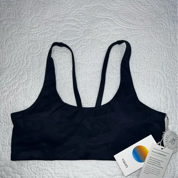 VUORI YOSEMIRE BRA BLACK CAMO BRA NWT VARIOUS SIZE - Picture 5 of 8